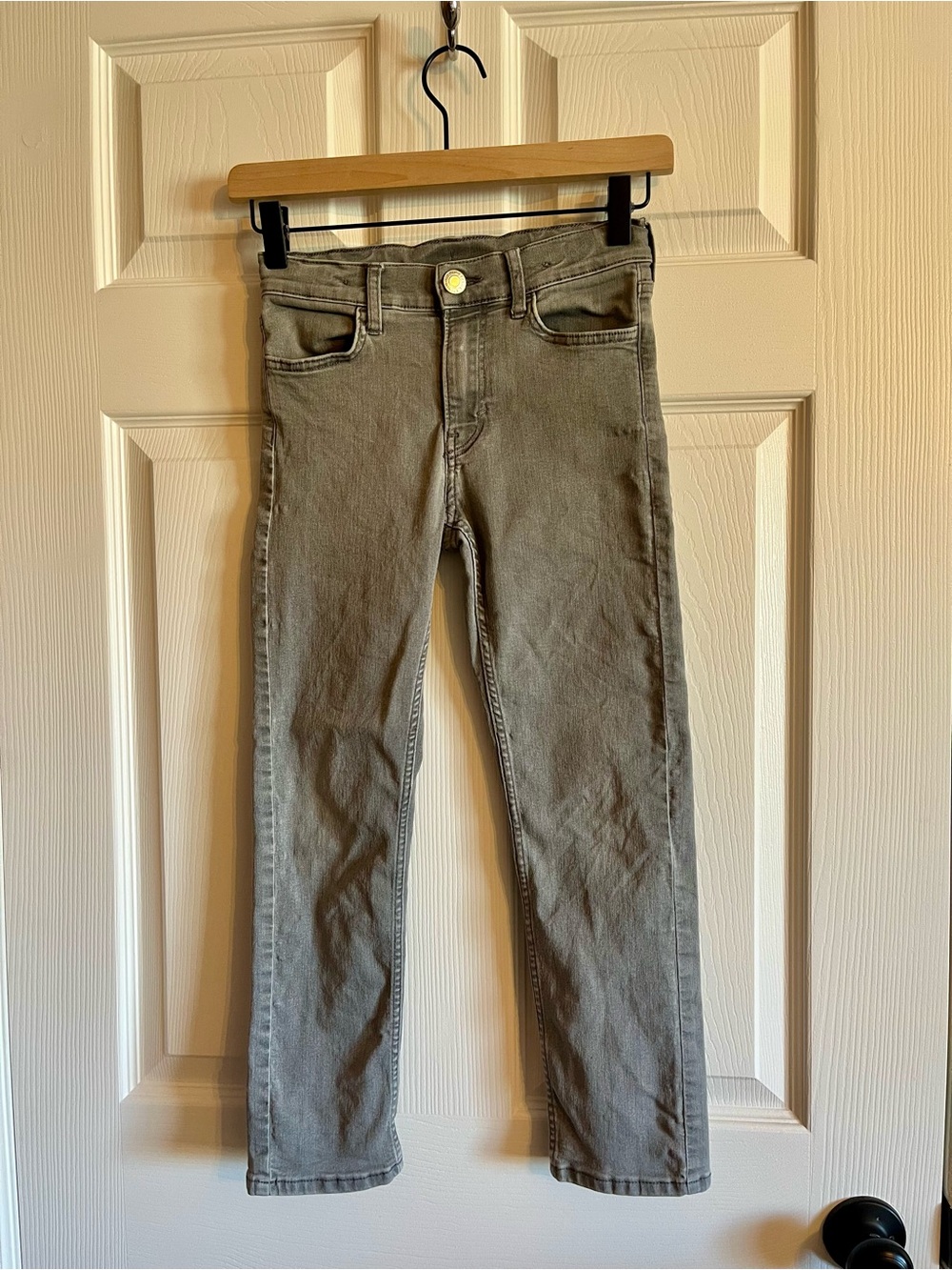 Boy’s H&M Slim Straight Jeans - Gray size 8-9